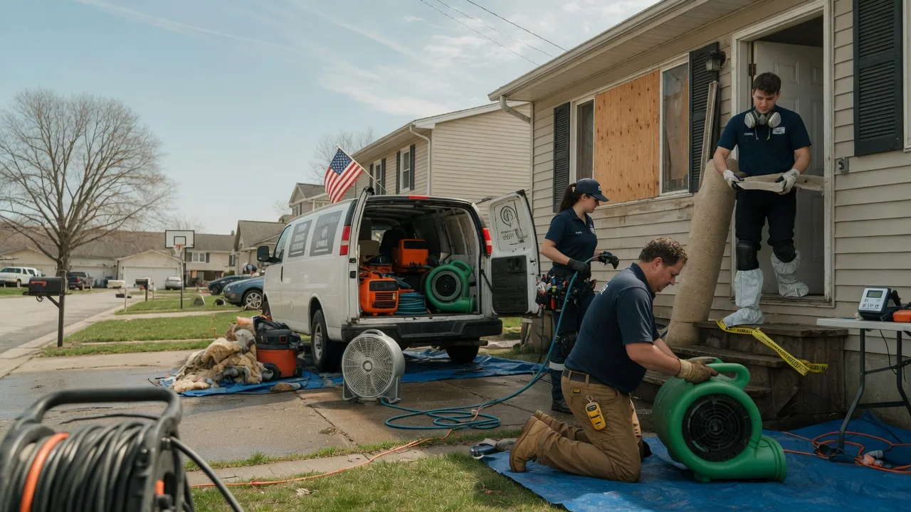 Water Damage Restoration in New Straitsville, OH near me